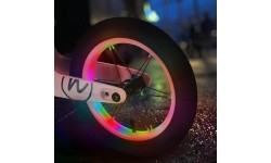 RB901 LED BALANSER KOŁA 12'' NADMUCHIWANE KOŁA RÓŻOWE NILS FUN
