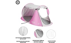 NC3043 RÓŻOWY WYSKAKUJĄCY NAMIOT PLAŻOWY NILS