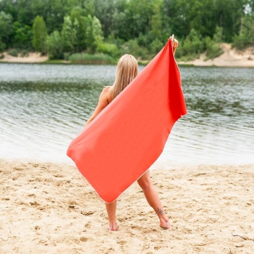 NCR11 ŚCIERECZKA Z MIKROFIBRY CORAL 140x70 CM NILS