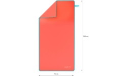 NCR11 ŚCIERECZKA Z MIKROFIBRY CORAL 140x70 CM NILS