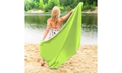 NCR12 ZIELONY ŚCIERECZKA Z MIKROFIBRY 180x100 cm NILS