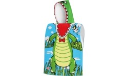 NAR20 RĘCZNIK PONCHO KROKODYL NILS AQUA