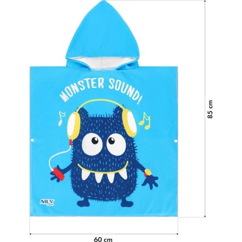 NAR20 MONSTER PONCHO RĘCZNIK NILS AQUA
