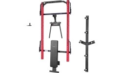 KLT22 WIELOFUNKCYJNY SKŁADANY POWER RACK CZERWONY HMS