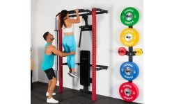 KLT22 WIELOFUNKCYJNY SKŁADANY POWER RACK CZERWONY HMS