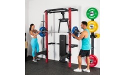 KLT22 WIELOFUNKCYJNY SKŁADANY POWER RACK CZERWONY HMS