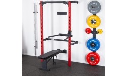 KLT22 WIELOFUNKCYJNY SKŁADANY POWER RACK CZERWONY HMS