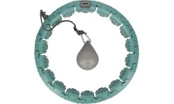 FH03 ZIELONE HULA-HOOP Z OBCIĄŻNIKIEM I PRZECIWWAGĄ