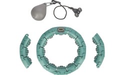 FH03 ZIELONE HULA-HOOP Z OBCIĄŻNIKIEM I PRZECIWWAGĄ