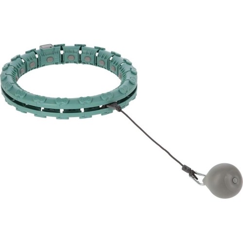 FH03 ZIELONE HULA-HOOP Z OBCIĄŻNIKIEM I PRZECIWWAGĄ