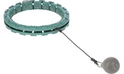FH03 ZIELONE HULA-HOOP Z OBCIĄŻNIKIEM I PRZECIWWAGĄ