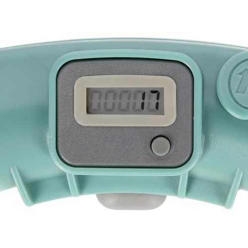 FH03 ZIELONE HULA-HOOP Z OBCIĄŻNIKIEM I PRZECIWWAGĄ