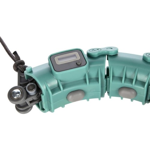 FH03 ZIELONE HULA-HOOP Z OBCIĄŻNIKIEM I PRZECIWWAGĄ