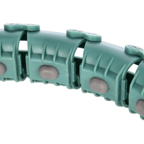 FH03 ZIELONE HULA-HOOP Z OBCIĄŻNIKIEM I PRZECIWWAGĄ