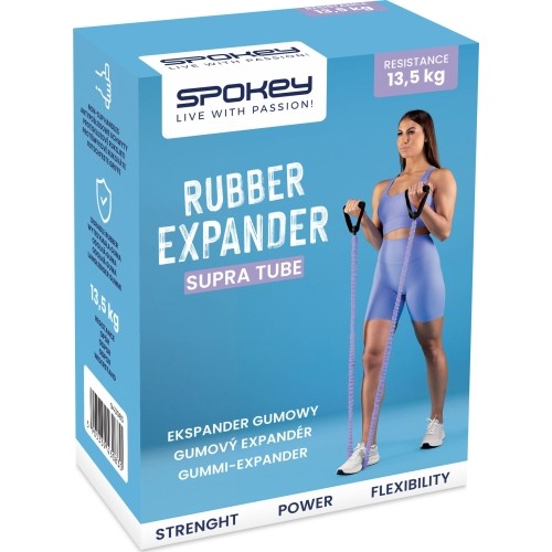 Ekspander gumowy Spokey SUPRA TUBE, średni