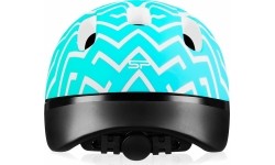 Kask rowerowy dla dzieci Spokey Strapy, niebieski, 52-56cm
