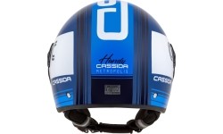 Kask motocyklowy Cassida Handy Metropolis niebieski/ciemnoniebieski/biały