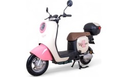 Hulajnoga elektryczna Keren Beike 10" - Brown-Pink