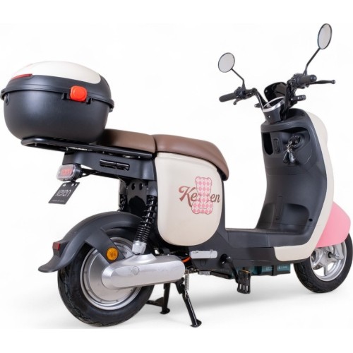 Hulajnoga elektryczna Keren Beike 10" - Brown-Pink
