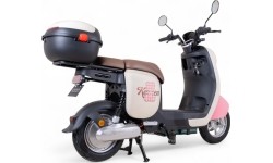 Hulajnoga elektryczna Keren Beike 10" - Brown-Pink