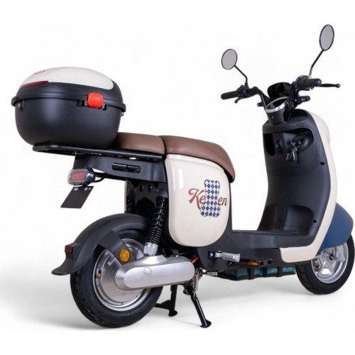 Hulajnoga elektryczna Keren Beike 10" - Brown-Pink