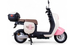 Hulajnoga elektryczna Keren Beike 10" - Brown-Pink