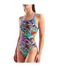 W Arena Iguanas Challenge Back Multicolor-Blue River 32 - 108