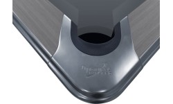 Stół bilardowy, Pool, Dynamic IV, 9 stóp, jasnoszary, Simonis 760 niebieskozielony