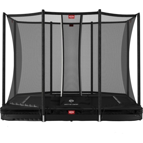 BERG Ultim Favorit InGround 280 Czarny + siatka zabezpieczająca Comfort