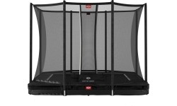 BERG Ultim Favorit InGround 280 Czarny + siatka zabezpieczająca Comfort
