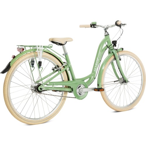 Dviratis PUKY Skyride 26-7 Classic Alu retro zielony