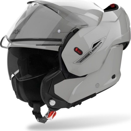 Kask motocyklowy Flip-Up AIROH MATHISSE 2 Color P/J Matte Cement Gray