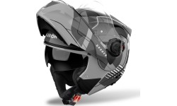 Kask motocyklowy Flip-Up AIROH SPECKTRE Groove P/J Glossy Gray