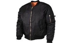 US Flight Jacket MA1 black