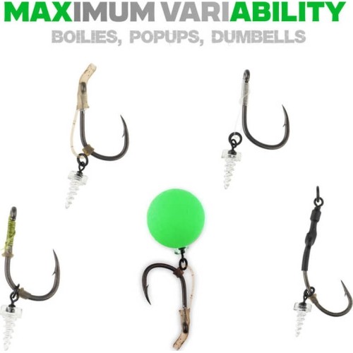 ZFISH Śruba do przynęty z krętlikiem