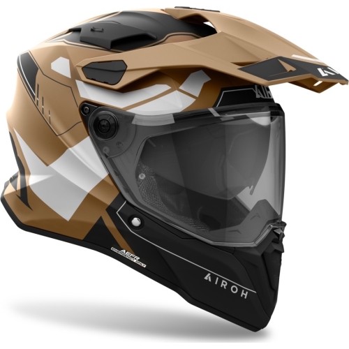 Kask motocyklowy Airoh Commander 2 Reveal Matte Sand