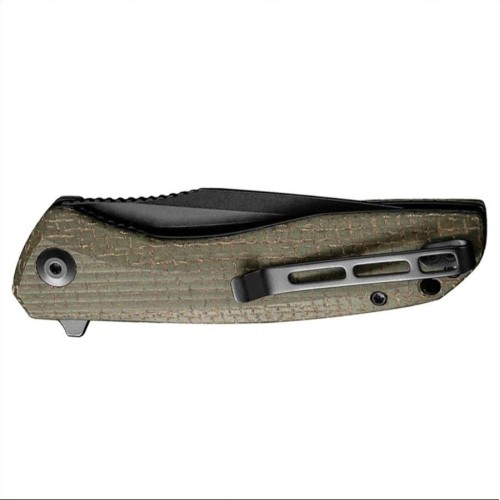 Nóż składany Civivi Baklash C801K zielona micarta