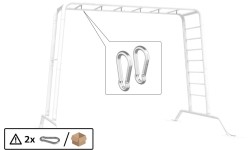 PlayBase - hak do karabinka (2x)