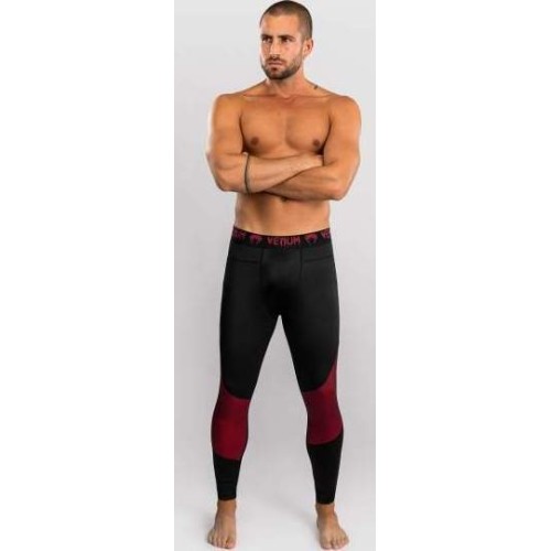 Spodnie męskie Venum x Assassin's Creed Shadows - bordowe/czarne