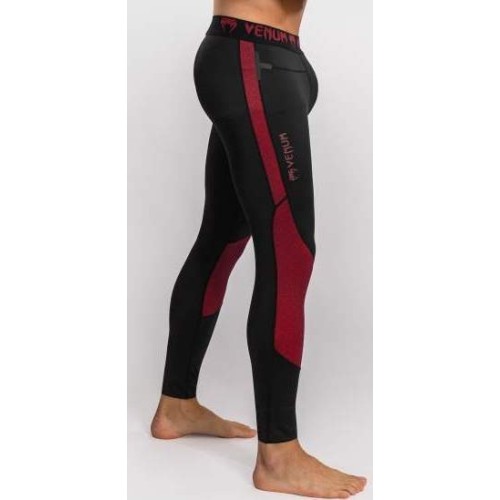 Spodnie męskie Venum x Assassin's Creed Shadows - bordowe/czarne