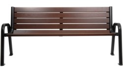 Steel bench – 9 boards 180 cm02003 - 180
