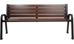 Steel bench – 8 boards 180 cm02003 B - 180