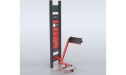Trenażer prostowników grzbietu Steel4Fit D14