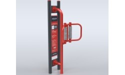 Masażer poziomy Steel4Fit D13