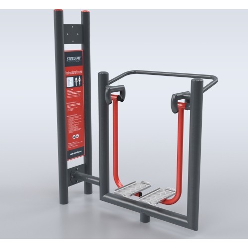 Uliczny orbitrek Air Walker Steel4Fit D04