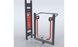 Uliczny orbitrek Air Walker Steel4Fit D04