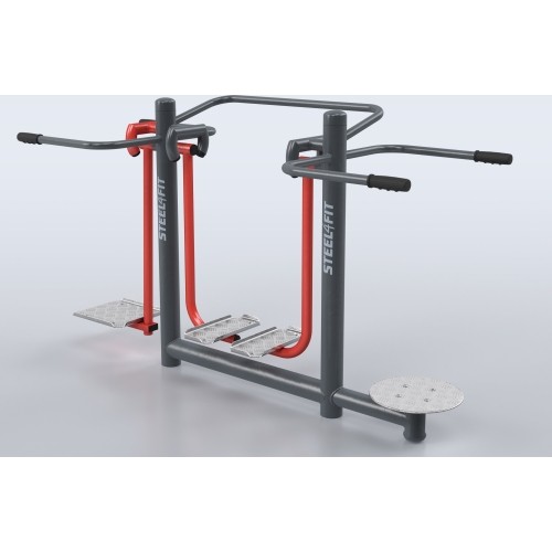Siłownia zewnętrzna Surfer + Air Walker + Twister Steel4Fit M15