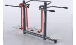 Siłownia zewnętrzna Surfer + Air Walker + Twister Steel4Fit M15