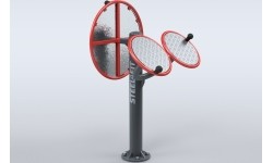 Trenażer zewnętrzny Tai Chi i koło do rąk Steel4Fit M03