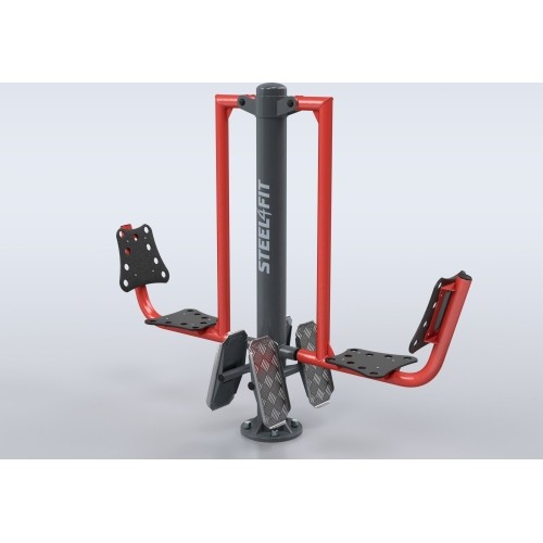 Podwójny trenażer do rozciągania nóg Steel4Fit R05B